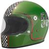 Premier Casco Moto Integrale Premier Trophy Style anni 70 FL6