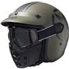 Mezzo casco moto, casco occhiali, maschera antipolvere viso moto, mezzo  casco moto con occhiali, maschera moto