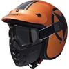 Premier Casco Moto Jet Premier Vintage In Fibra Mask Star Metallic O