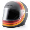 Blauer Casco moto Integrale Blauer 80'S Vintage Titanio Opaco