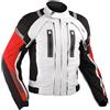 American-pro Giacca Moto In Tessuto A-Pro Evo 4 Stagioni Aerotech White/R