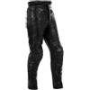 American-pro Pantaloni Moto Custom In vera Pelle A-pro Motor Sport