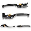Barracuda Kit Leva Freno - Frizione Barracuda Snodabili Nero DUCATI Mo