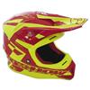 Fm racing Casco Moto Cross Enduro in Fibra O'Show Fm Racing C4+ Rosso