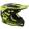 Fm racing Casco Moto Cross Enduro in Fibra O'Show Fm Racing C4+ Nero G