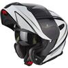 Scorpion Casco Moto Modulare Scorpion Exo-920 Ritzy Nero Bianco