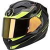 Scorpion Casco Moto Integrale Scorpion Exo-1200 Air Fulmen Nero Giall