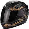 Scorpion Casco Moto Integrale Scorpion Exo-1200 Air Fulgur Oro