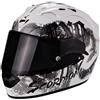 Scorpion Casco Moto Integrale Scorpion Exo-1200 Air Tenebris Bianco N