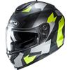 Hjc Casco Moto Integrale HJC C70 Doppia Visiera Valon MC4HSF Ner