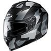 Hjc Casco Moto Integrale HJC C70 Doppia Visiera Valon MC5SF Nero