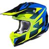 Hjc Casco moto Cross Enduro HJC I50 Argos MC23 Giallo Blu