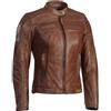 Ixon Giubbotto Donna Moto In Pelle Custom Ixon SPARK Lady Camel