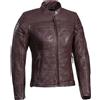 Ixon Giubbotto Donna Moto In Pelle Custom Ixon SPARK Lady Bordeau
