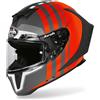 Casco Integrale in Fibra Moto Airoh GP550 S Skyline Arancio Opaco