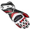 Spidi Guanti Moto In Pelle Racing Spidi CARBO 7 Nero Rosso