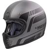 Premier Casco Moto Integrale Vintage Premier MX BL17 BM Grigio Nero