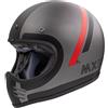 Premier Casco Moto Integrale Vintage Premier MX DO17 BM Grigio Opaco