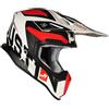 Just1 Casco Moto Cross Enduro In Fibra Just1 J18 VIRTUAL Rosso Flu