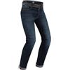 Pmj Pantaloni Jeans Moto Omologati Pmj CAFERACER Blu