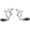 LighTech Pedane Lightech FTRHO009 Nere Specifiche per HOnda X-ADV 750