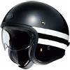 Shoei Casco Moto Jet in Fibra Shoei J-o SEQUEL Tc-5 Nero Bianco