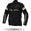Spyke Giubbotto Moto Tessuto Spyke EQUATOR Dry Tecno Nero Giallo F