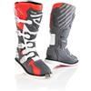 Acerbis Stivali Moto Cross Enduro CE Acerbis X-RACE Rosso Grigio