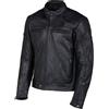 Oj Atmosfere Giubbotto Moto in Pelle Oj Atmosfere J234 ACE MAN Nero