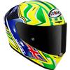 Suomy Casco Moto Integrale Racing Suomy SR-GP TOP RACER Giallo Blu