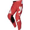 Just1 Pantaloni Moto Cross Enduro Just1 J-FLEX Aria Rosso Bianco