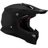 Kyt Casco Moto Cross Enduro In Fibra KYT SKYHAWK PLAIN Opaco Ner