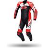 Spyke Tuta Moto Intera In Pelle Spyke ESTORIL RACE Nero Rosso Bian