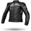 Spyke Giubbotto Moto In Pelle Racing Spyke ESTORIL EVO Nero
