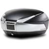 Shad Bauletto Moto Top Case Shad SH48 New Titanium 48 Litri Nero
