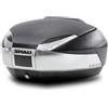 Shad Bauletto Moto Top Case Shad SH48 New Titanium 48 Litri + Cov