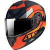 MT Helmets Casco Moto Modulare Omologato P/J Mt Helmet ATOM sv W17 A4 A