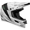 Thor Casco Moto Cross Enduro Thor REFLEX CAST Bianco Nero
