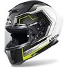 Airoh Casco Moto Integrale in Fibra Airoh GP550 S Rush Bianco Gial