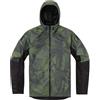 Icon Giacca Moto In Tessuto Icon AIRFORM BATTLESCAR Green