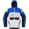 Icon Giacca Moto In Tessuto Icon AIRFORM RETRO Blu