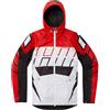Icon Giacca Moto In Tessuto Icon AIRFORM RETRO Red