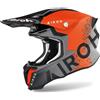 Airoh Casco Moto Cross Enduro Airoh TWIST 2.0 Bit Arancio Opaco