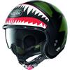 Nolan Casco Moto Jet Nolan N21 SKYDWELLER 099 Verde Opaco