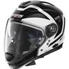 Nolan Casco Moto Crossover Nolan N70.2 GT GLARING N-Com 049 Bianco