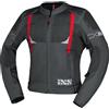 Ixs Giubbotto Moto Sport Ixs Trigonis-Air Grigio Scuro Rosso