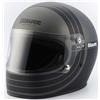 Blauer Casco moto Integrale Blauer 80'S Vintage Antracite Opaco Ner