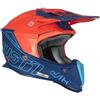Just1 Casco Moto Cross Enduro Just1 J18 + MIPS VERTIGO Blu Bianco