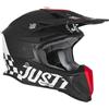Just1 Casco Moto Cross Enduro In Fibra Just1 J18 OLD SCHOOL Nero O