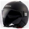 Blauer Casco Moto Jet in Fibra Blauer BET HT Monochrome Nero